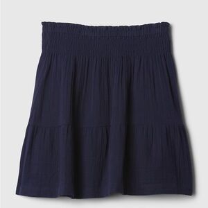 Women’s crinkle gauze mini skirt